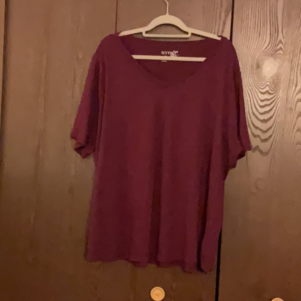 Terra&Sky purple tee
